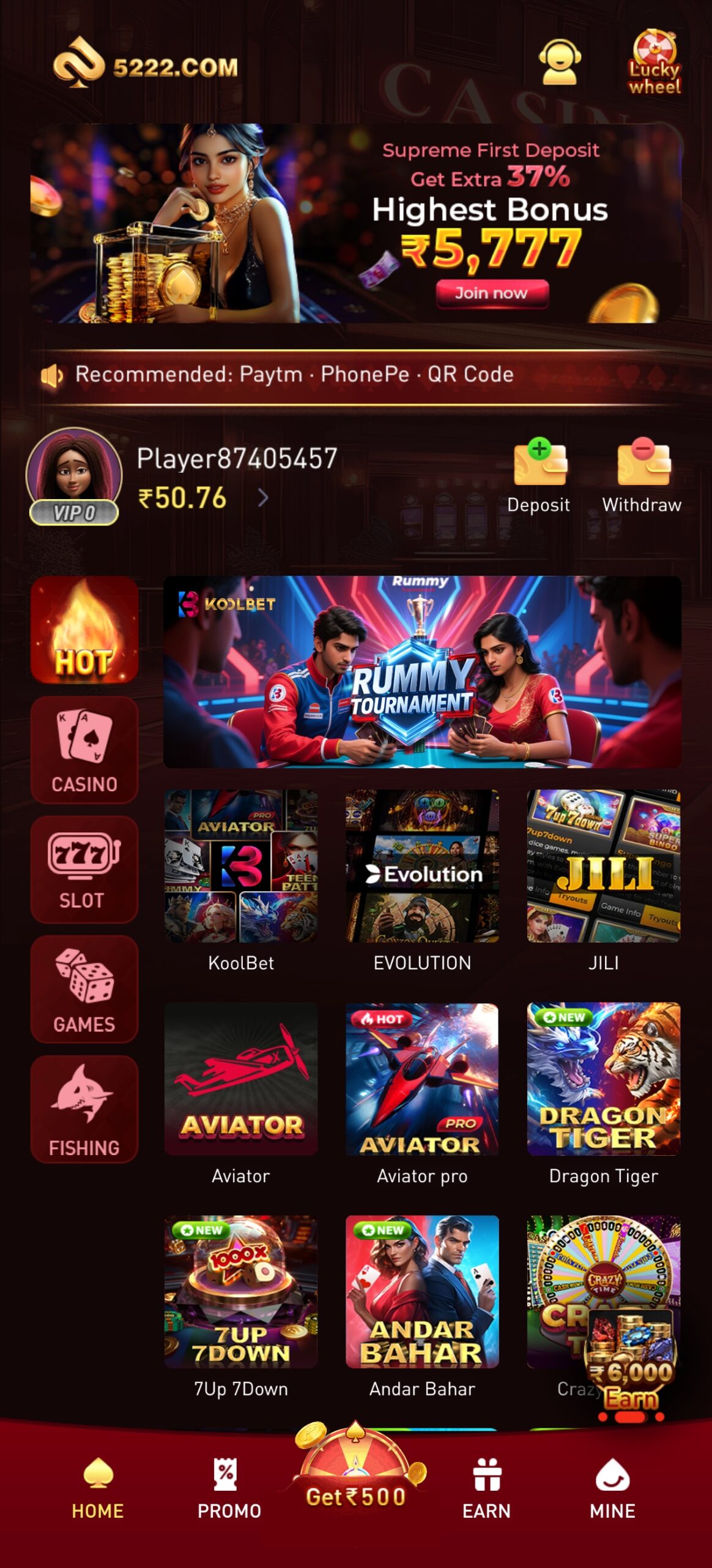 5222 Game