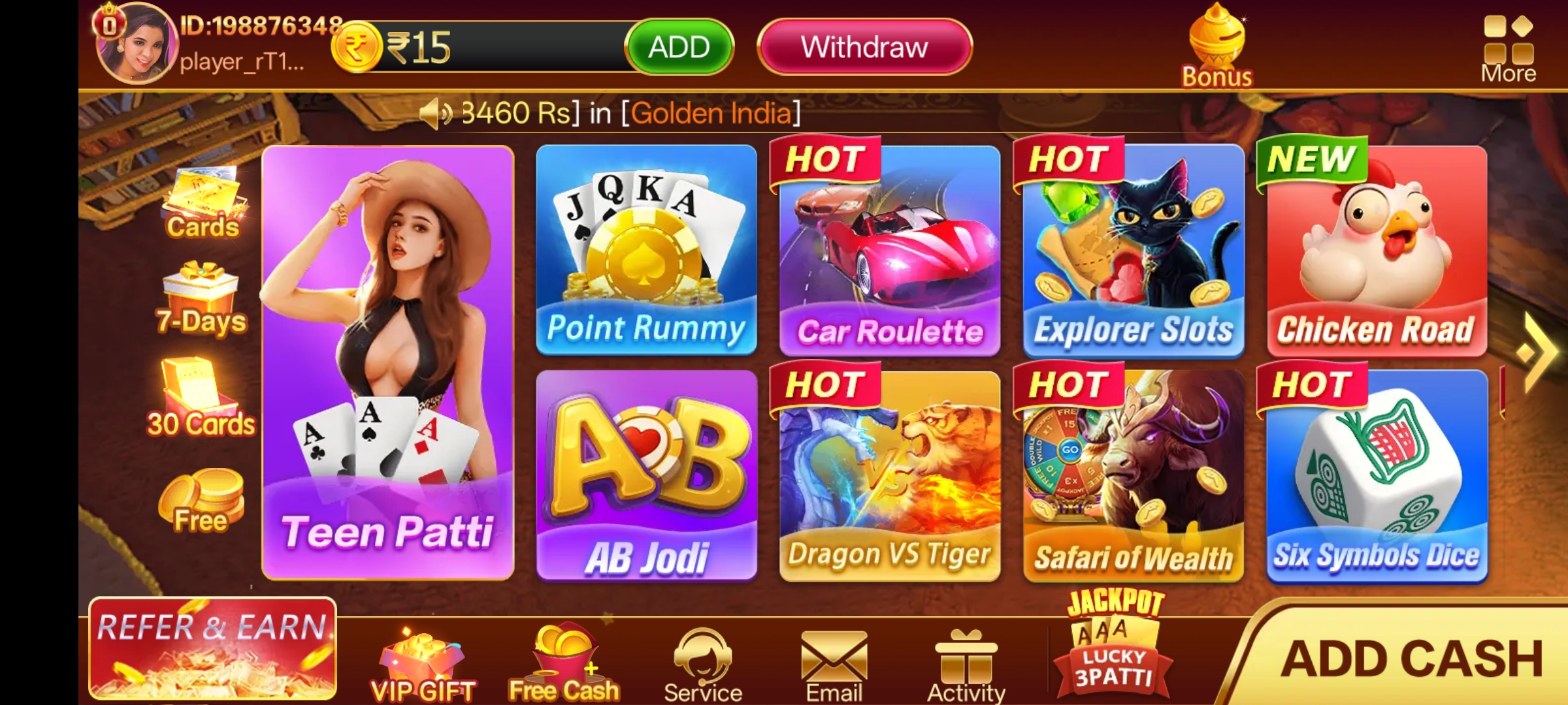 Teen Patti Master old version 2024